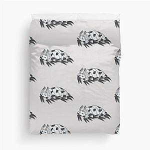 Dairy cow isopod (Porcellio laevis) Duvet Cover