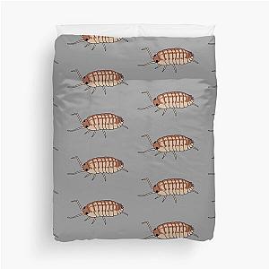 Peach Isopod Duvet Cover