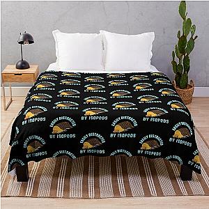 Easily Distracted by Isopods Rubber Ducky Throw Blanket