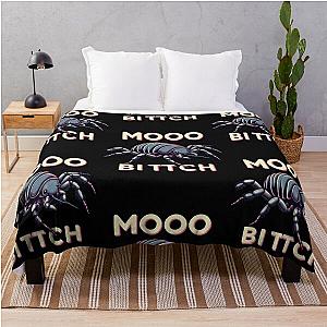 Dairy Cow Isopod - Moo Biich Throw Blanket