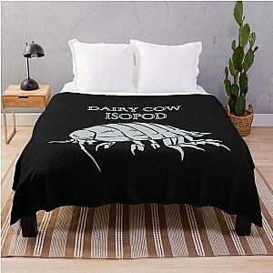 DAIRY COW ISOPOD Throw Blanket