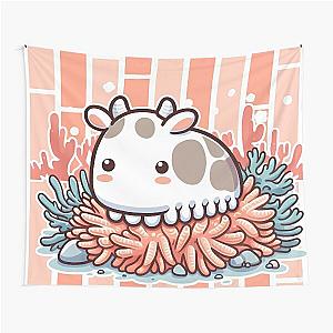 sweet pastel cow isopod Tapestry