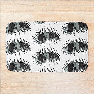 White Skull Isopod Bath Mat