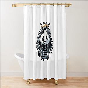 panda king isopod  2 Shower Curtain