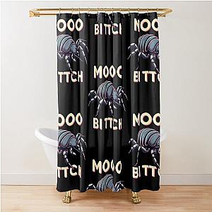 Dairy Cow Isopod - Moo Biich Shower Curtain