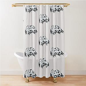 Dairy cow isopod (Porcellio laevis) Shower Curtain