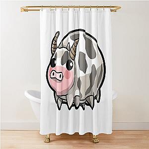 Dairy cow isopod cute Shower Curtain