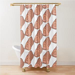 Cubaris Papaya Isopod Shower Curtain