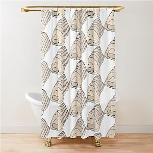 Glacier Isopod Shower Curtain