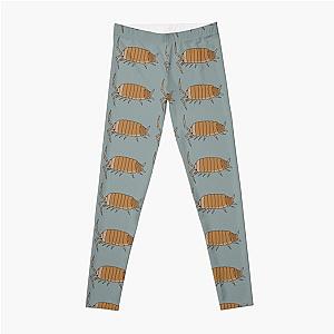 Powder Orange Isopod Leggings