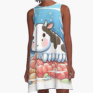 sea cow isopod A-Line Dress