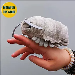 Realistic Giant Isopod Plush Toys Keychain Plushies