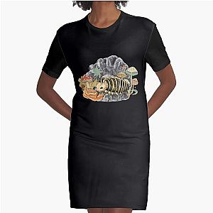 Dairy Cow Isopod Graphic T-Shirt Dress