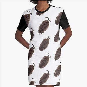 Porcellio scaber Isopod Graphic T-Shirt Dress