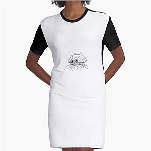 isopod hours ink painting Graphic T-Shirt Dress