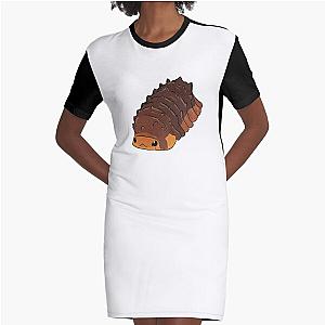 Shiny Gator Isopod Graphic T-Shirt Dress