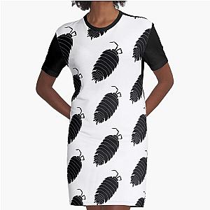 Isopod Silhouette Graphic T-Shirt Dress