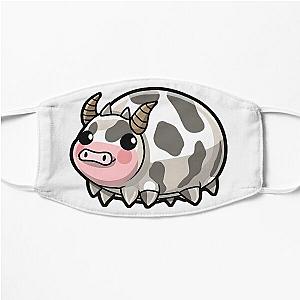 Dairy cow isopod cute Flat Mask