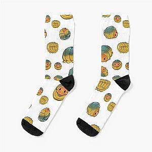 Dairy Cow Isopod, Orange cow isopod Socks