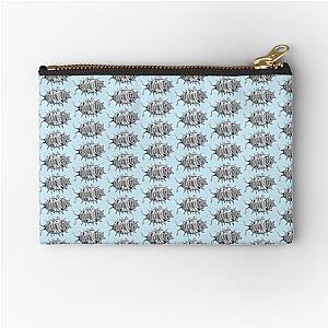 Dairy Cow Isopod • Roly Poly • Digital Drawing Zipper Pouch