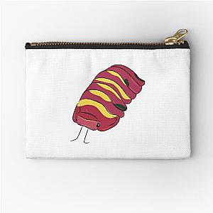 Scarlet Isopod Zipper Pouch