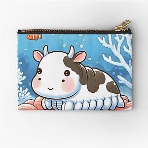 sea cow isopod Zipper Pouch