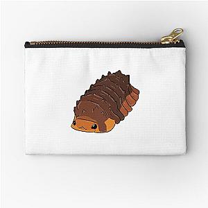 Shiny Gator Isopod Zipper Pouch