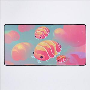 Cloud isopod - sunset Desk Mat