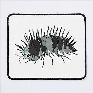 White Skull Isopod Mouse Pad