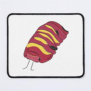 Scarlet Isopod Mouse Pad