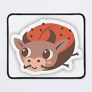 Dairy Cow Isopod, dairy cow isopod colorful Sticker Mouse Pad