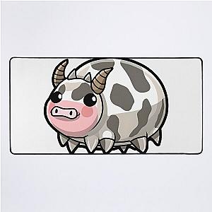 Dairy cow isopod cute Desk Mat