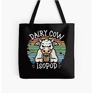 angry dairy cow isopod  All Over Print Tote Bag