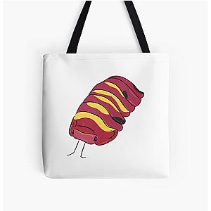 Scarlet Isopod All Over Print Tote Bag