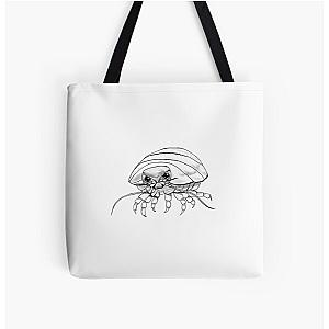 isopod hours ink painting All Over Print Tote Bag