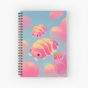 Cloud isopod - sunset Spiral Notebook