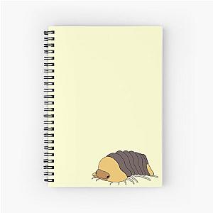 Rubber ducky isopod Spiral Notebook