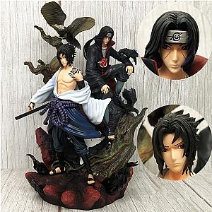 Itachi Action Figures - Naruto Figure Uchiha Sasuke Uchiha Itachi Statue Decor [ID37869] [ID37869]