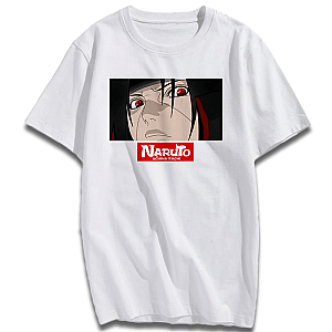 Itachi T-Shirts - Naruto T-Shirt Itachi Uchiha Mangekyo Sharingan (Female) IS0601 [ID36269] [ID36269]