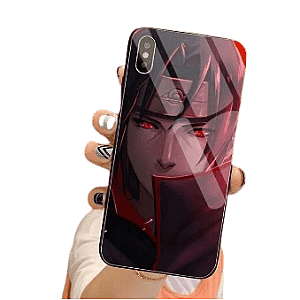 Itachi Cases - Case Naruto iPhone Itachi Akatsuki (Tempered Glass) IS0601 [ID34885]