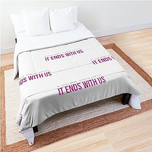 It ends with us book   Comforter