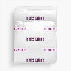 It ends with us book   Duvet Cover