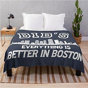 Bib's - Better In Boston - Colleen Hoover - It Ends With Us Throw Blanket