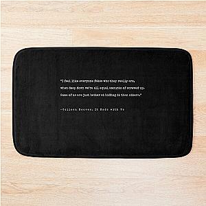 Colleen Hoover It Ends With Us Quote Bath Mat