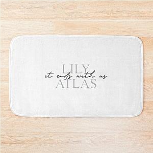 It ends with us book lily and atlas   Bath Mat