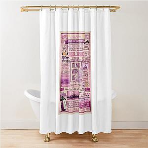 Colleen Hoover, it ends with us Shower Curtain