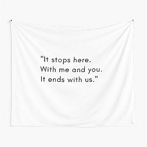 It ends with us book quote Tapestry