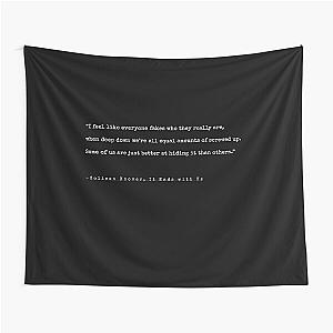 Colleen Hoover It Ends With Us Quote Tapestry