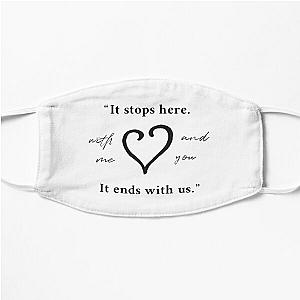 It Ends With Us Colleen Hoover   Flat Mask