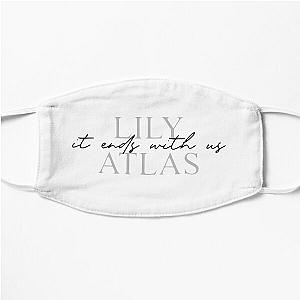 It ends with us book lily and atlas   Flat Mask